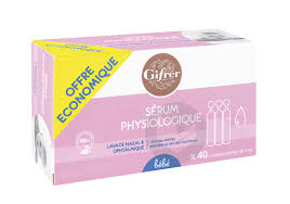 Image Gifrer Serum physiologique 40 Unidoses de 5ml
