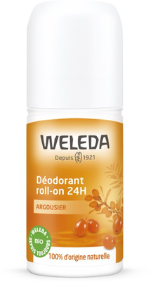 Weleda argousier déodorant roll-on 24 h  50ml