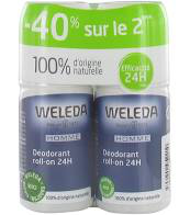 Weleda Homme déodorant roll-on 24 h lot 2*50ml
