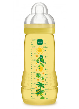 Image MAM BIBERON EASY ACTIVE Paradise Island jaune 330 ml