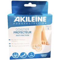 Akileïne Doigtier protecteur anti-frictoin taille L