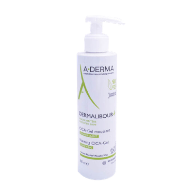 Image A-derma Dermalibour+ CICA-Gel moussant assainissant - 200 mL