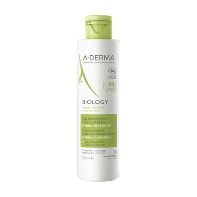 Image A-DERMA BIOLOGY Lait démaquillant - 400ml