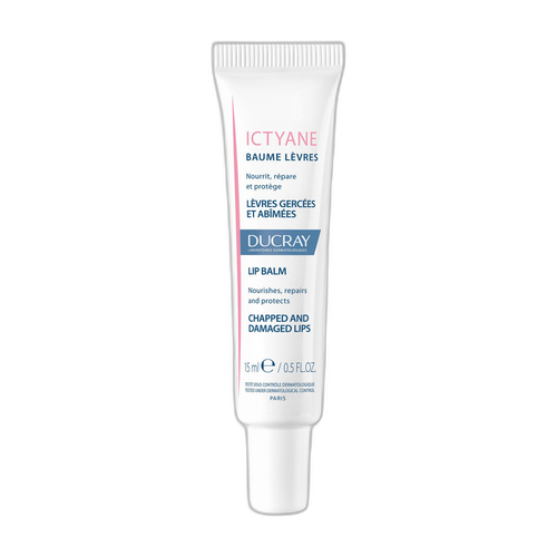 Image Ducray - Ictyane - Baume réparateur lèvres desséchées 15 ml