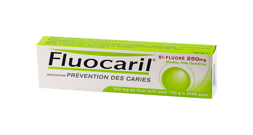Image FLUOCARIL 250 BI-FLUORÉ DENTIFRICE MENTHE 125ML