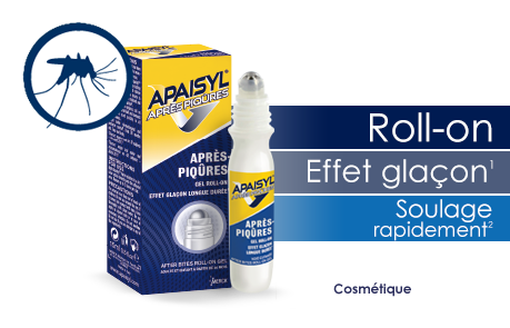 Image APAISYL APRES PIQURE ROLL ON 15 ML