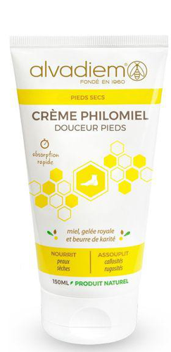 CREME PHILOMEL ABSORBTION RAPIDE PIEDS SECS TUBE DE 150 ML