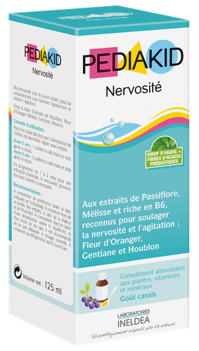 PEDIAKID NERVOSITE SIROP 125ML