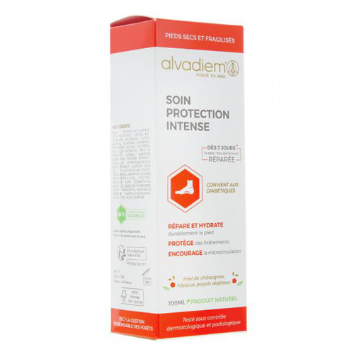 SOIN PROTECTION INTENSE PIEDS SECS ET FRAGILISES TUBE DE 100 ML