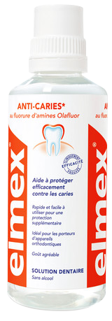 Image ELMEX BAIN DE BOUCHE FLUOR 400ML