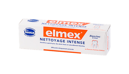 Image ELMEX DENTIFRICE NETTOYAGE INTENSE TUBE 50 ML