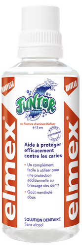 Image Elmex Bain de Bouche Junior 6-12 ans 400ml